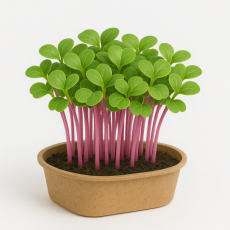Microgreens pěstební sada Ředkvička Red Coral