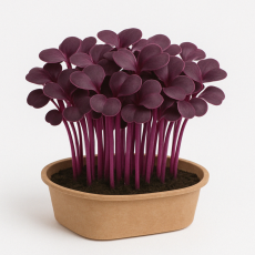 Microgreens pěstební sada - Ředkev Rambo