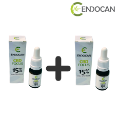 CBD FOCUS Fullspectrum 15% 1+1 GRATIS!